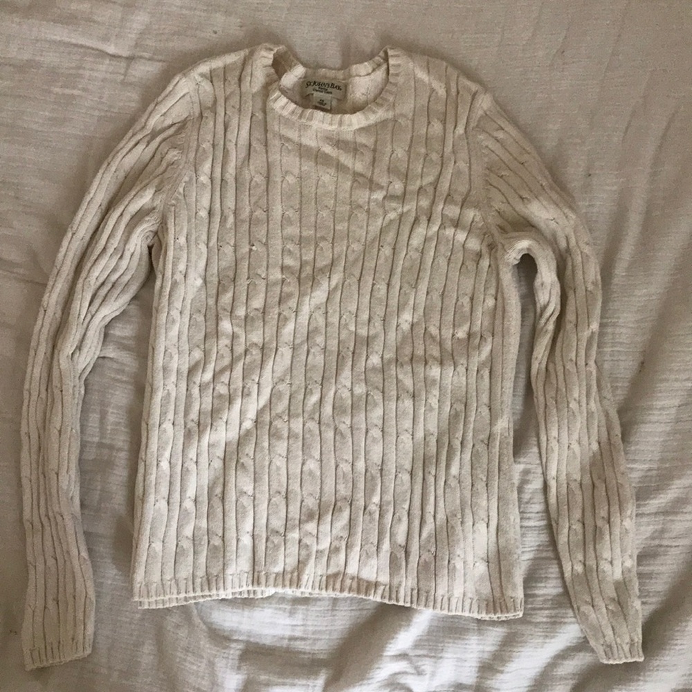 White sweater